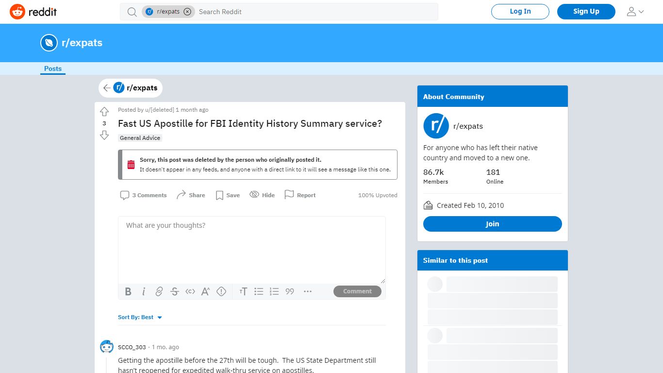 Fast US Apostille for FBI Identity History Summary service?